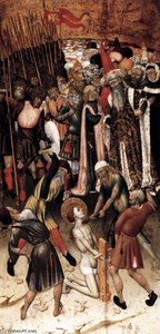 La Flagellazione Di San Giorgio — Bernat Martorell