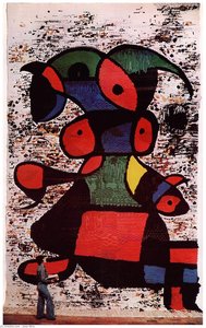 Donna (wand) — Joan Miró