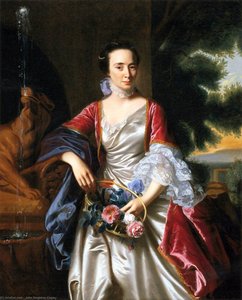 Portrait Of Rebecca Boylston — John Singleton Copley