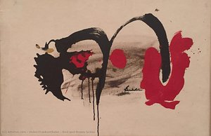 Red And Brown Scene — Helen Frankenthaler