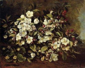 Branche Di Melo Fiorito — Gustave Courbet