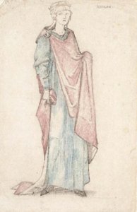 Costume Design For Morgan Le Fay In J.comyns Carr's Play 'king Arthur' — Edward Coley Burne-jones