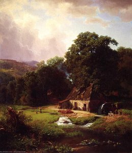 The Old Mill — Albert Bierstadt