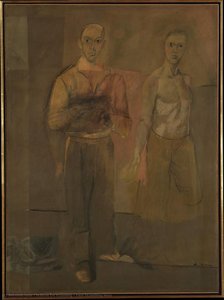 Two Standing Men — Willem De Kooning