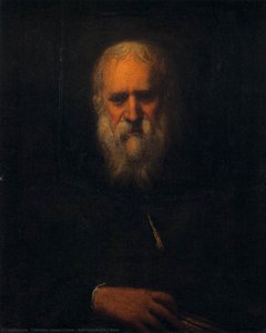 Autorretrato Con Un Libro — Jacopo Tintoretto