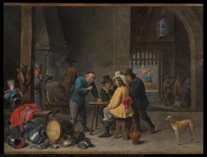 Guardroom With The Deliverance Of Saint Peter — David Teniers Noorem