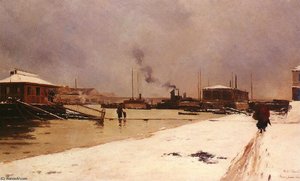 Vauthier Pierre Louis Leger Bas Port Du Pont De Tolbiac — Giorgio Vasari