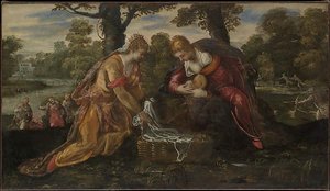 The Finding Of Moses — Jacopo Tintoretto