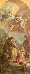 Miracle Of Saint Francis Of Paola — Sebastiano Ricci
