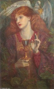 Sfânta Graal — Dante Gabriel Rossetti