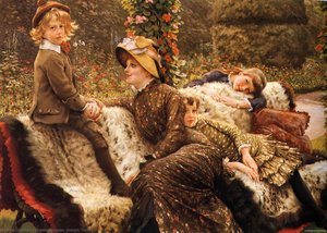 The Garden Bench — Jacques Joseph Tissot