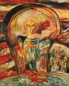 Woman With A Lobster — John Bellany