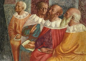 The Philosophers Of Alexandria (detail) — 마솔리노 다 파니칼레