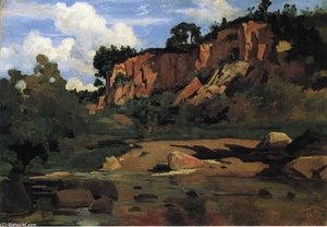 Civita Castellana Et Le Mont Soracte — Jean-baptiste-camille Corot