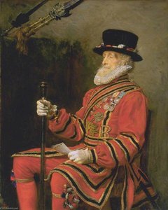 The Yeoman Of The Guard — Sir John Everett Millais