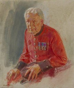 Chelsea Pensioners Chris Melia, Royal Artillery — June Mendoza