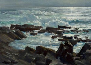 Between The Showers, Fair Isle — Stanley Cursiter