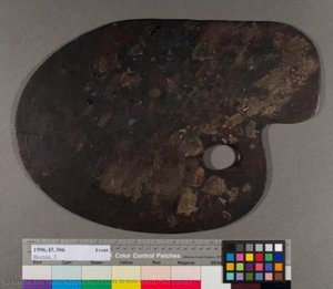 Artist's Palette — Jules Adolphe Aimé Louis Breton