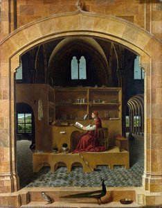 St Jerome In His Study — Antonello Da Messina