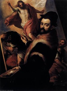 Self-portrait — Джакопо Палма Il Giovane