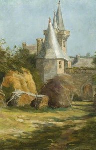 Château Farmyard — Herman Herkomer