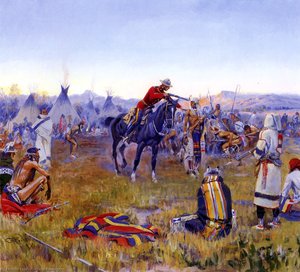 Single Handed — Frederic Remington