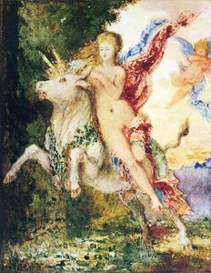 Europa E Il Toro — Gustave Moreau