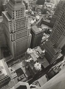 Financial District Rooftops I, Manhattan — Berenice Abbott