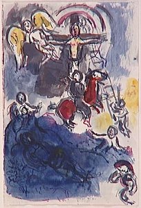 Study To Vitrage At Tudeley All Saints' Church — Marc Chagall