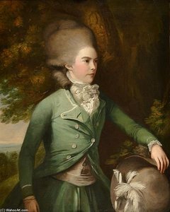 Jane Duchess Of Gordon In Green Riding Dress — Daniel Gardner