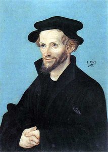 Portrait Of Philipp Melanchthon — Lucas Cranach The Elder