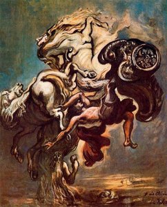 The Fall Of Phaeton — Giorgio De Chirico