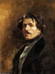 Eugène Selbstporträt — Eugène Delacroix