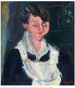Jeune Servante (waiting Maid, Also Known As La Soubrette) — Хаим Сутин