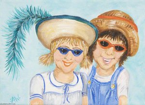 Portrait Of Unknown Children — Anne Walker