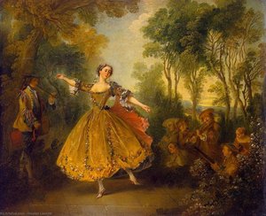 The Camargo Dancer — Nicolas Lancret
