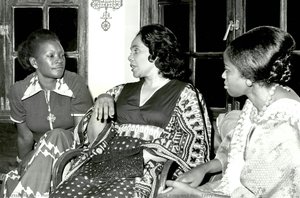 Mrs. Pamela Mboya, Mrs. Martin Luther King And Mrs. Terry Kariuki — Mohamed Amin