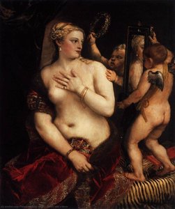 Venus With A Mirror — Titian