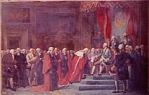 Louis Xvi Abandonne Les Droits Du Domaine Sur Les Lais De Mer Aux Habitants De Guyenne.1786 — René Théodore Berthon
