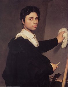 Self-portrait — Jean-auguste-dominique Ingres