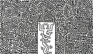 Sweet Saturday Night — Keith Haring