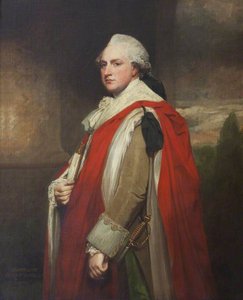 Sir Brownlow Cust (1744–1807), 1st Baron Brownlow — George Romney