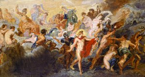 The Council Of The Gods — Peter Paul Rubens