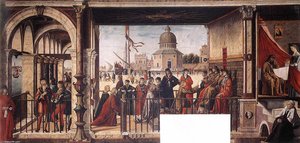 L'arrivée Des Ambassadeurs Anglais — Vittore Carpaccio