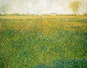 Alfalfa, St. Denis — Georges Pierre Seurat