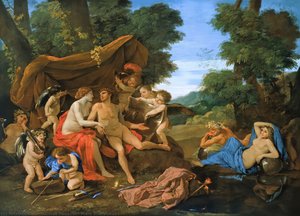 Mars És Vénusz — Poussin