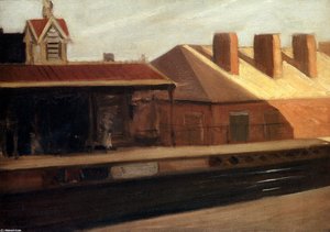 La Station — Edward Hopper