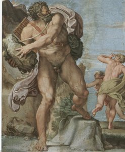 Polyphemus Attaquant Acis Et Galatée — Annibale Carracci