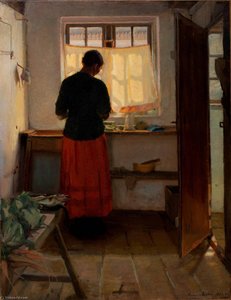 Ragazza In Cucina — Anna Ancher