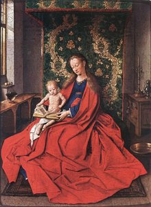 Madonna Mit Dem Kind Lesen — Jan Van Eyck